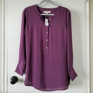 Loft Plum Blouse